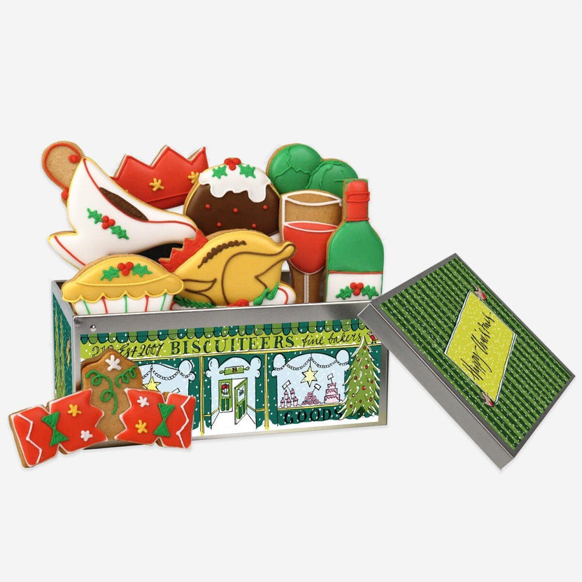 Biscuiteers Christmas Feast Biscuit Tin