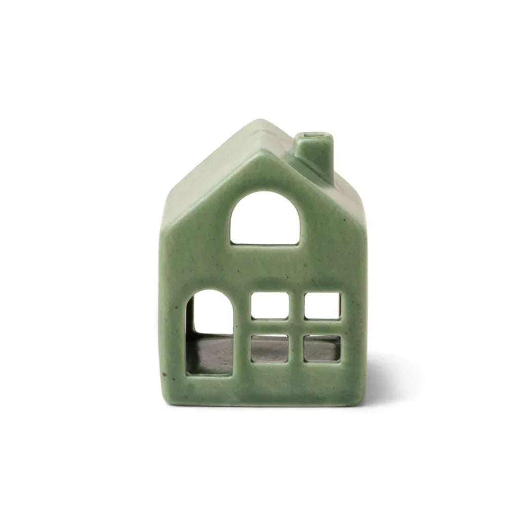 Paddywax Ceramic Village Incense Holder - Balsam & Fir