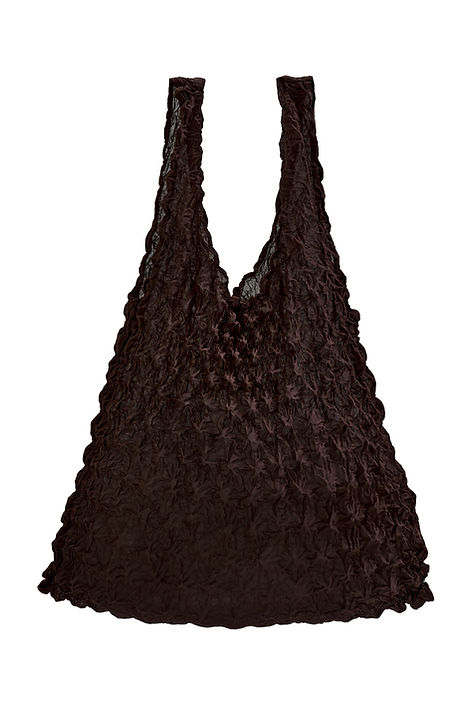 My Little Eco Bag - Chocolate Plain
