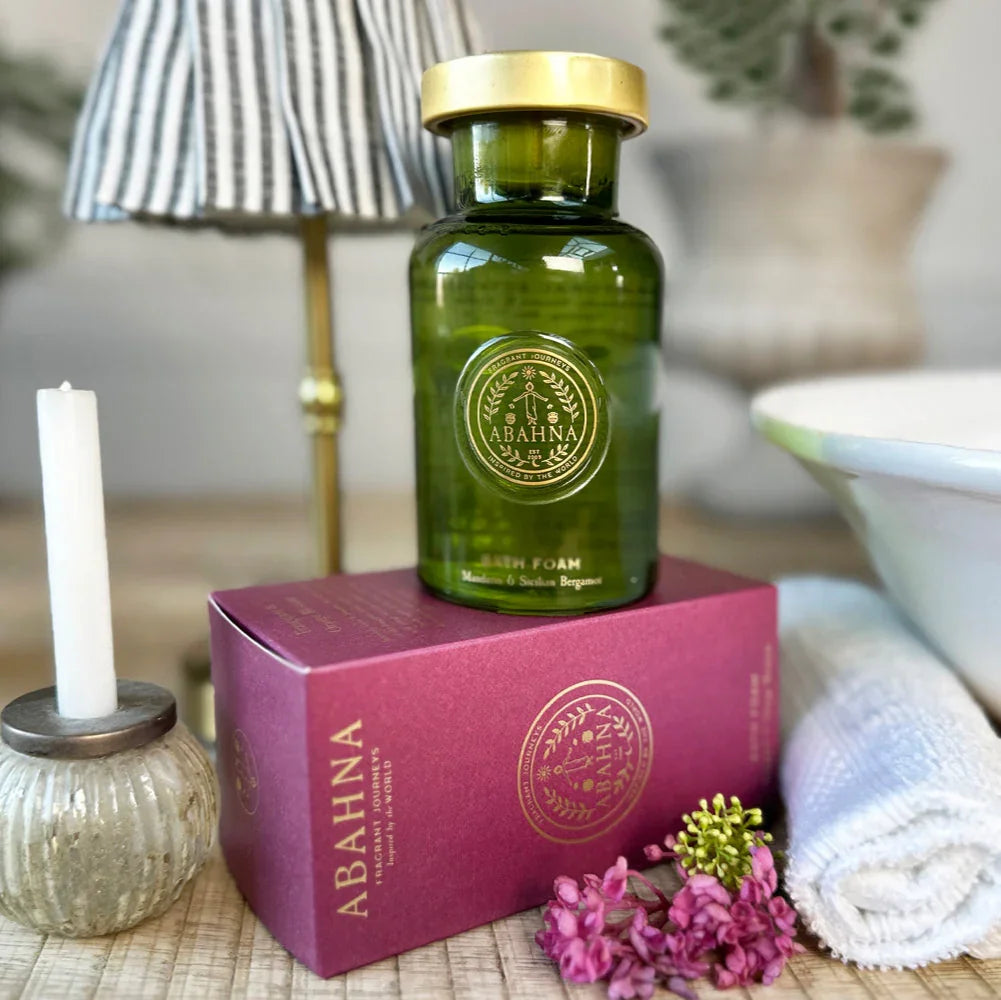 Abahna Bath Foam -  Frangipani & Orange Blossom