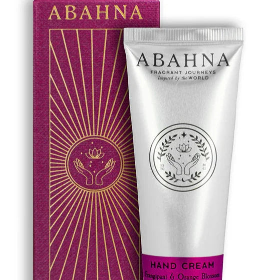 Abahna Hand Cream  - Frangipani & Orange Blossom