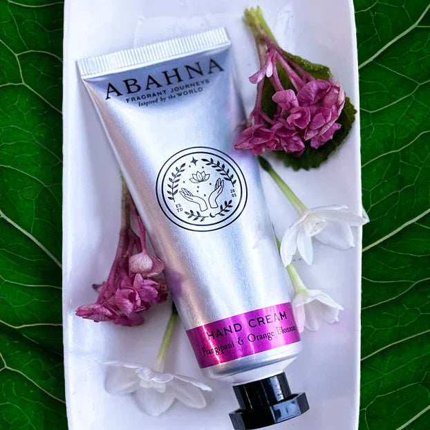 Abahna Hand Cream  - Frangipani & Orange Blossom