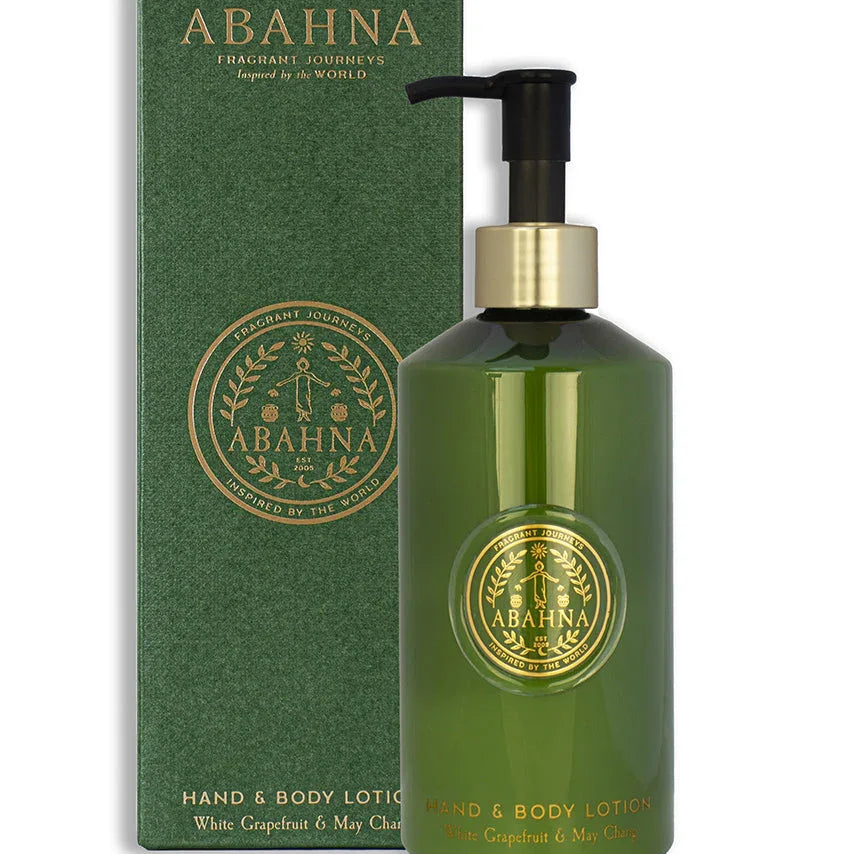 Abahna Hand & Body Lotion -  White Grapefruit & May Chang