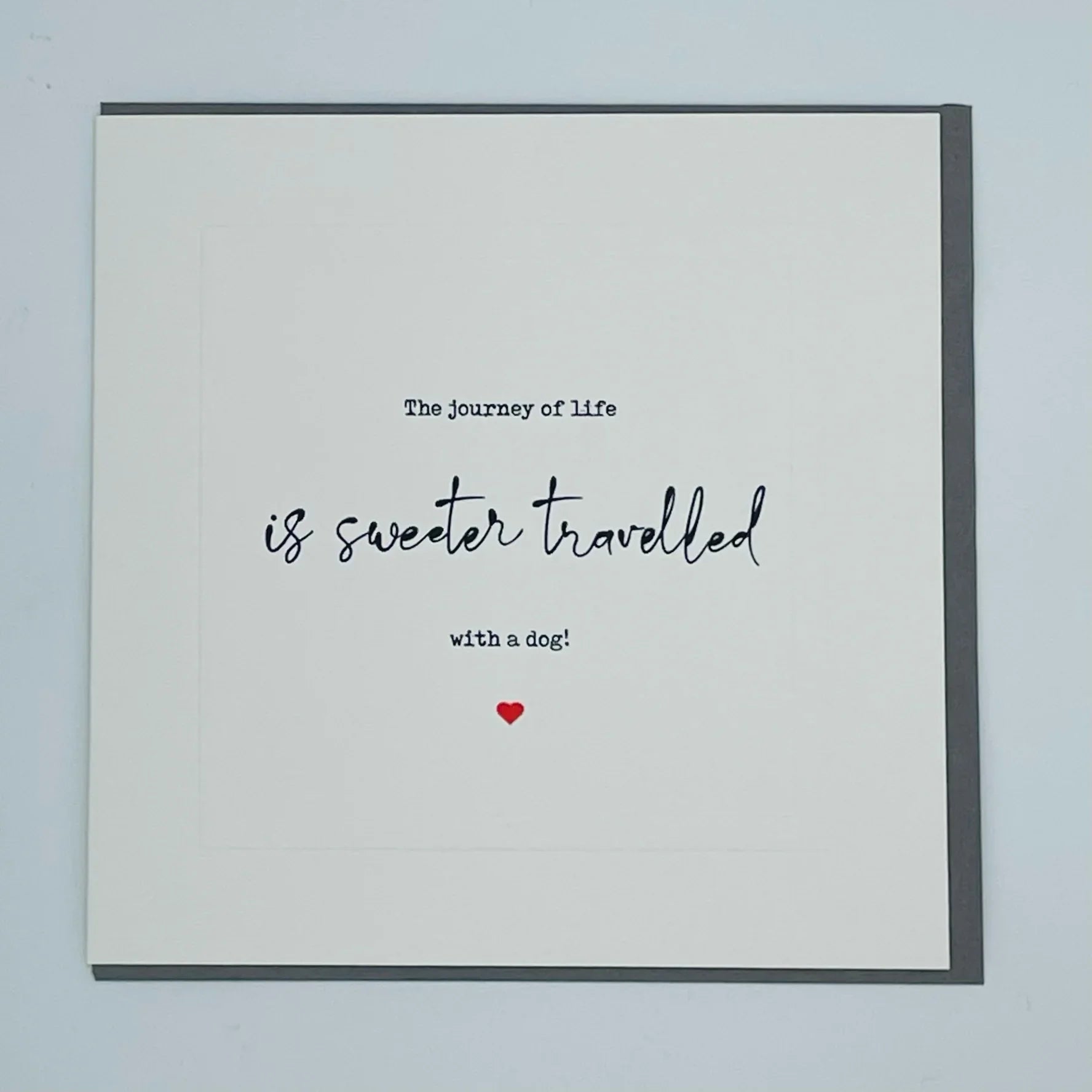 Sarah Boddy - The Journey of Life Card