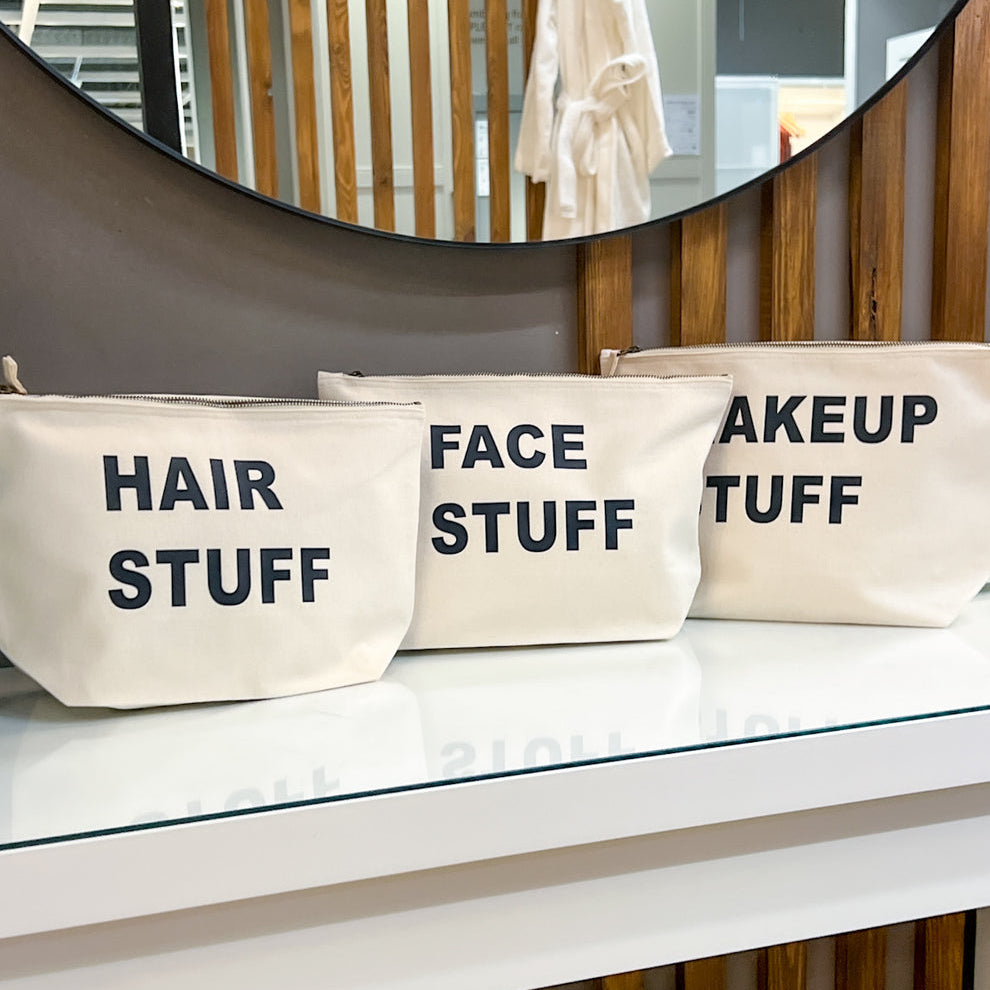 Makeup Stuff Pouch - Natural