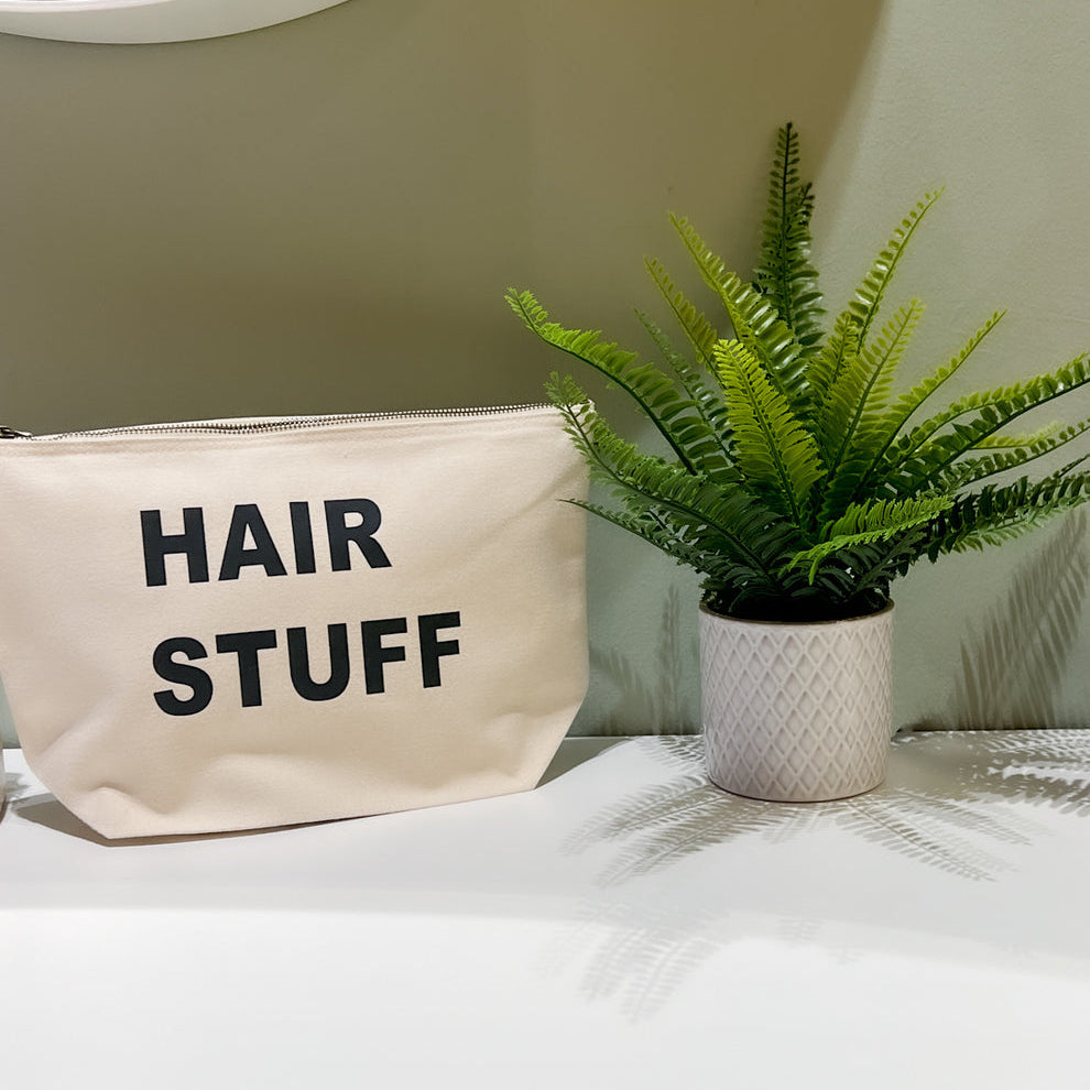 Hair Stuff Pouch - Natural