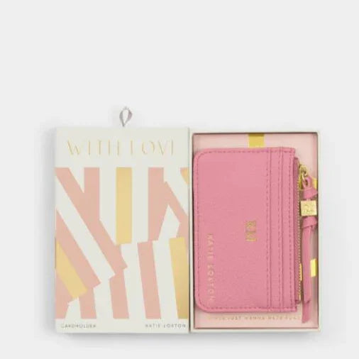 Coin & Card Holder Pink - Katie Loxton