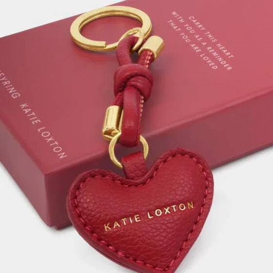 Key to My Heart - Red Heart Keyring - Katie Loxton