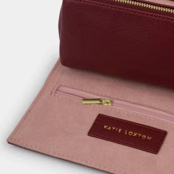 Travel Jewellery & Accessories Organiser - Cherry - Katie Loxton