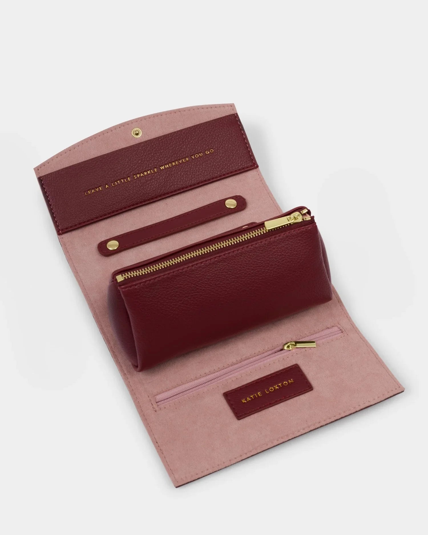 Travel Jewellery & Accessories Organiser - Cherry - Katie Loxton