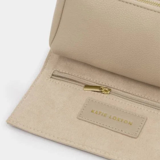 Travel Jewellery & Accessories Organiser - Light Taupe-  Katie Loxton