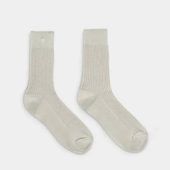 Gift Boxed Heart Off White Socks - Katie Loxton