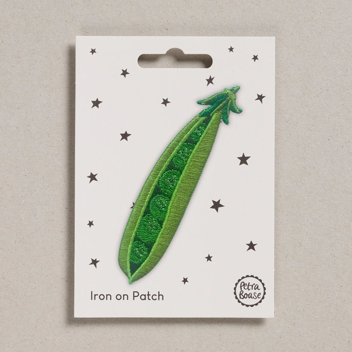 Peapod Iron on Patch