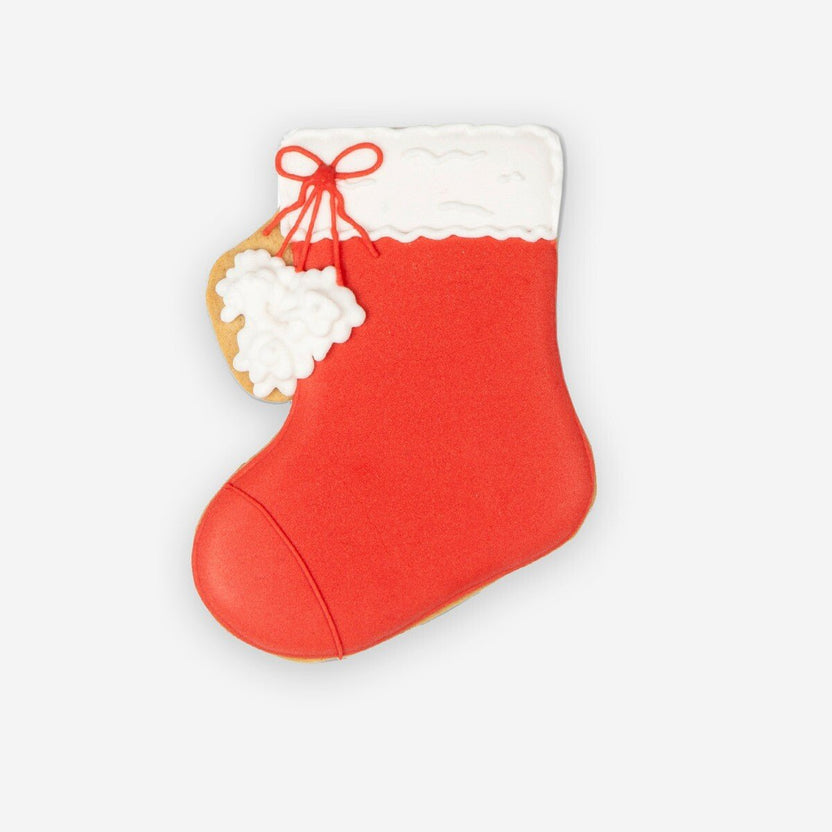 Biscuiteers Christmas Stocking Biscuit