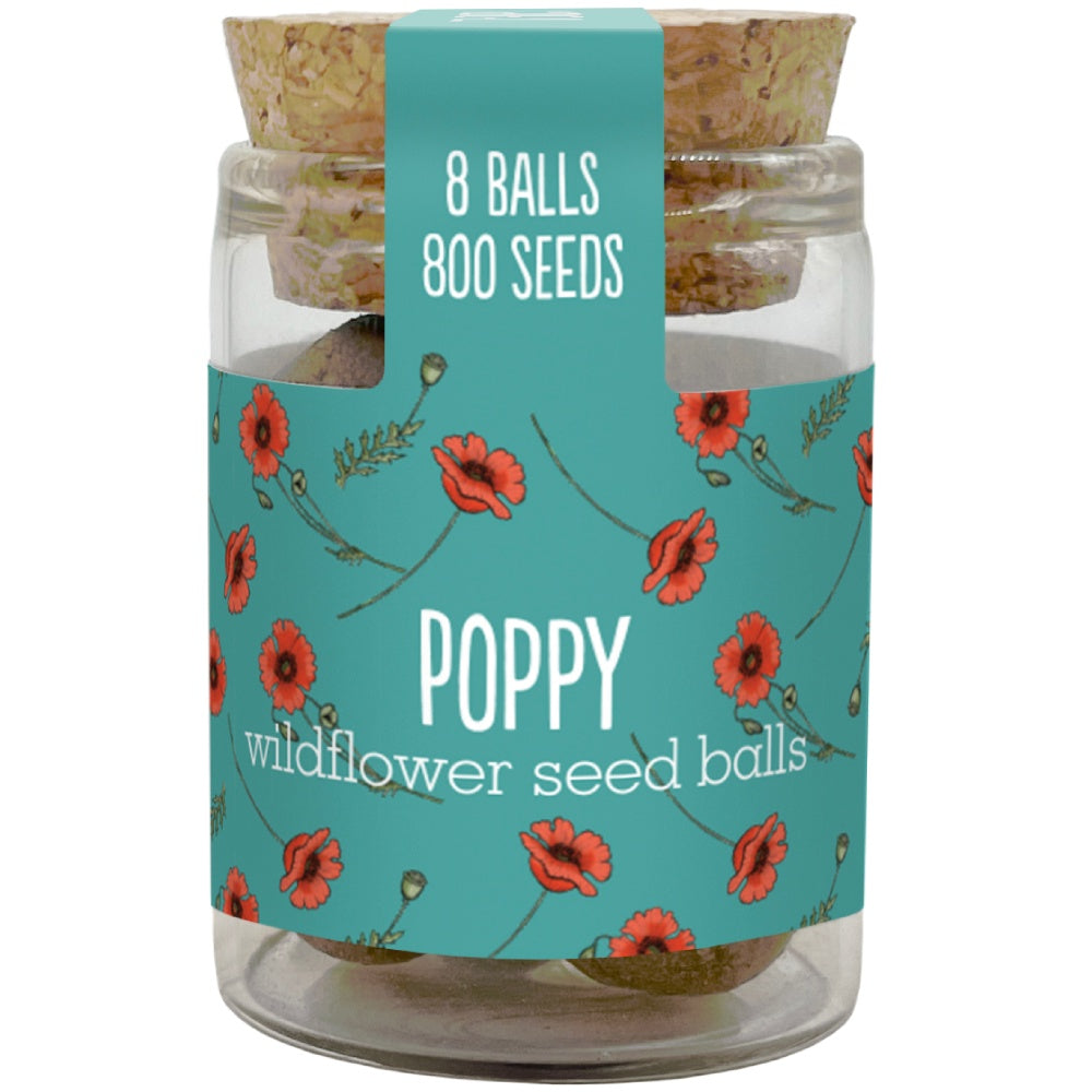 Wildflower Jars - Poppy