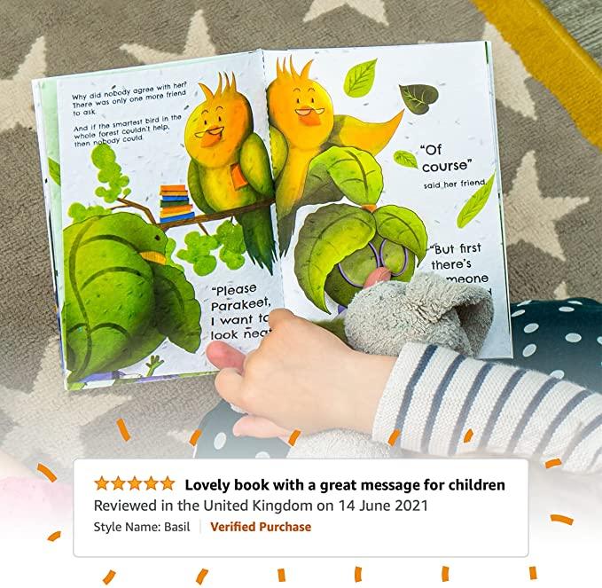 Plantable Seed Book -The Lettuce Who Wanted A New Look