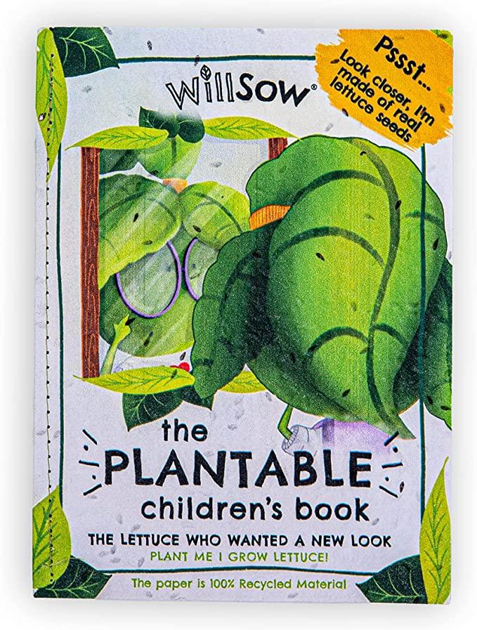 Plantable Seed Book -The Lettuce Who Wanted A New Look