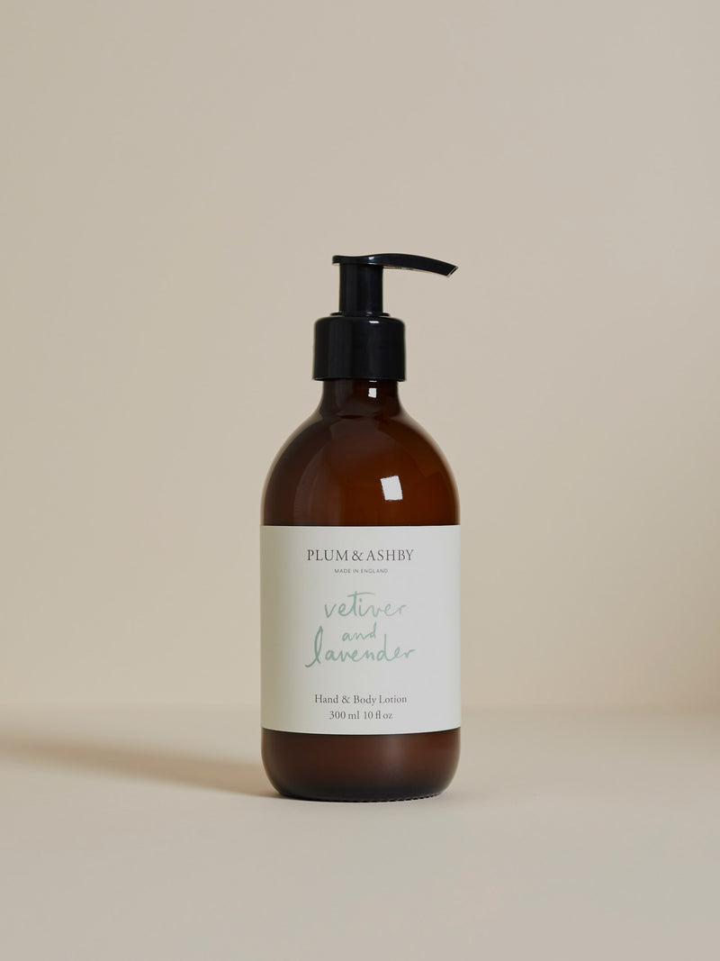 Plum & Ashby - Vetiver & Lavender Hand & Body Lotion