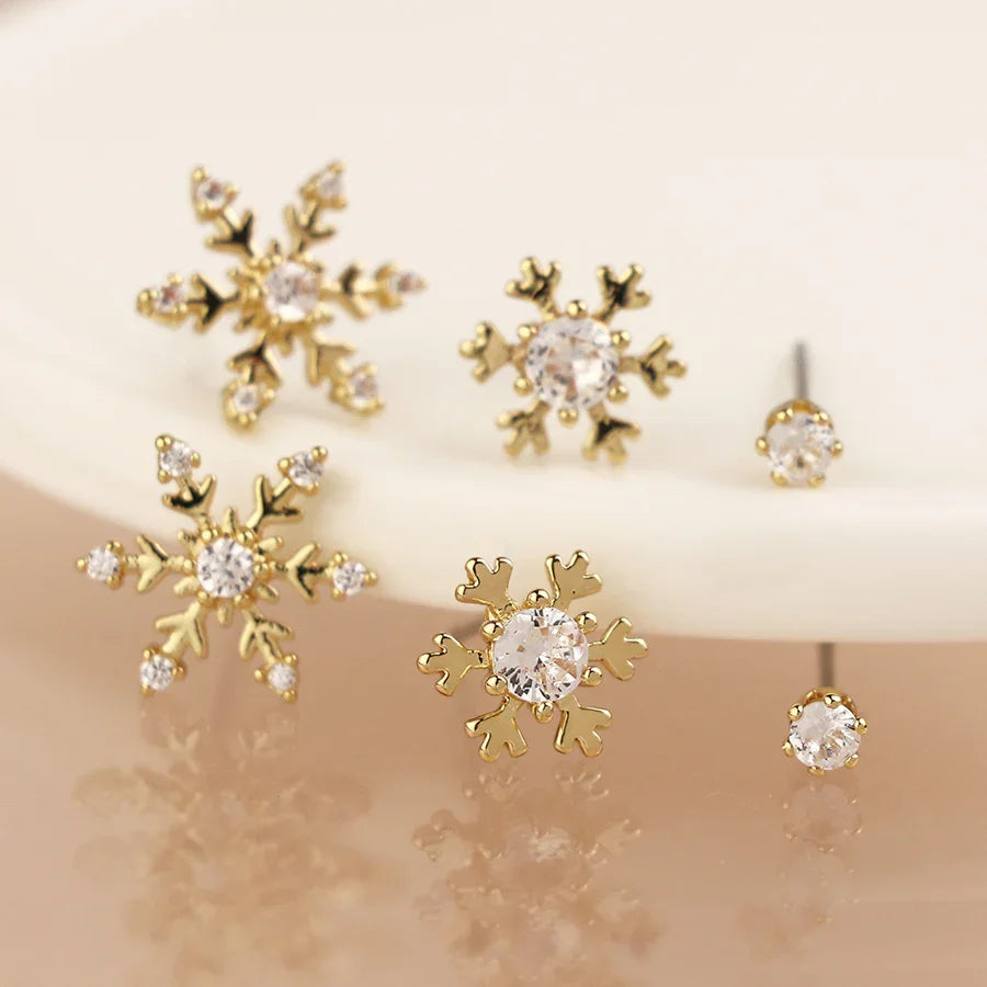 Crystal Snowflakes Christmas Letterbox Gift Box