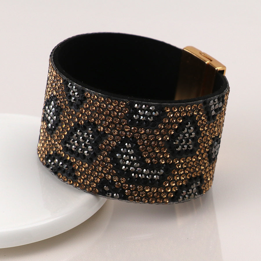 POM - Bronze Mix Animal Print Cuff
