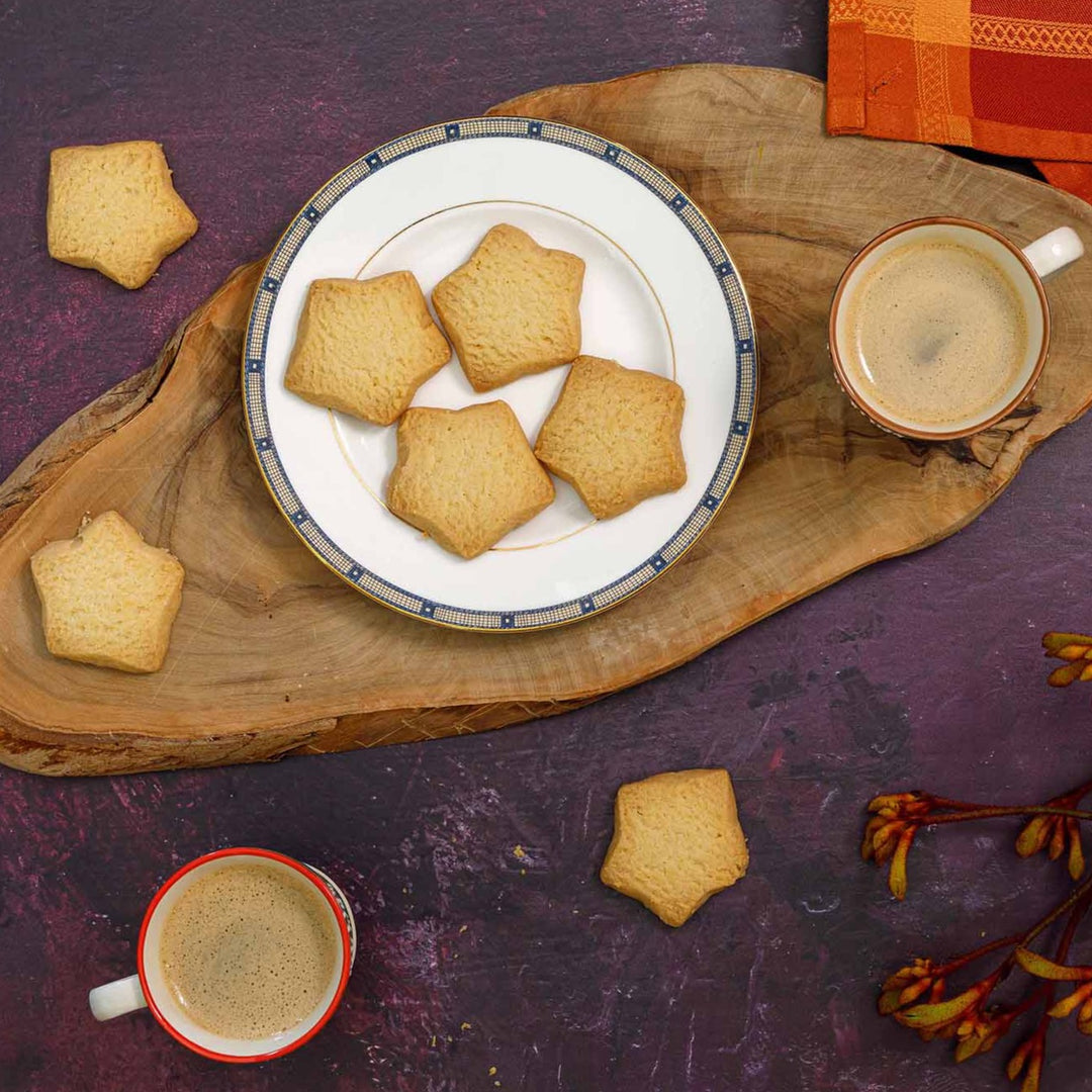 Original Recipe Shortbread Stars - Festive Partridge Box, 100g