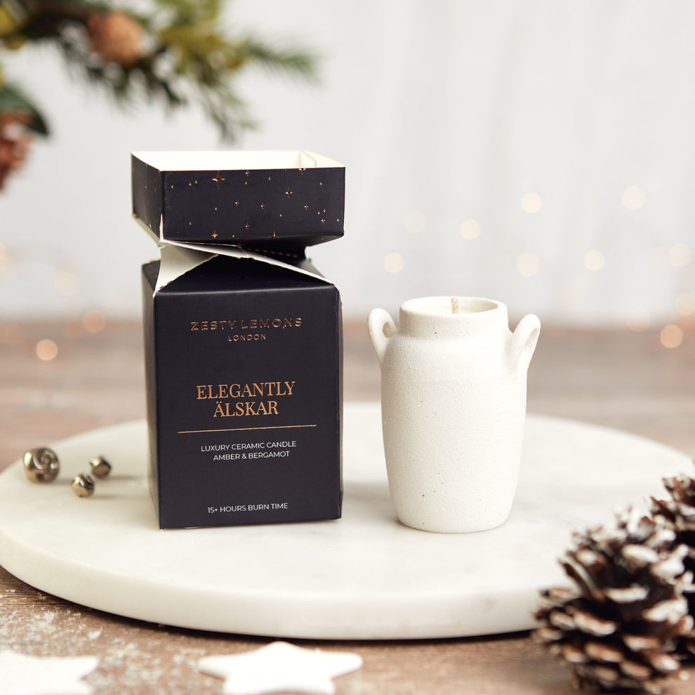 Alskar Mini Candle Cracker: Amber & Bergamot Fragrance