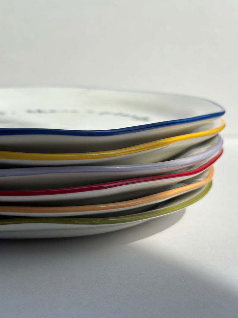 MÆGEN Statement Plate  'Eat Up, There's Plenty More To Go Around'
