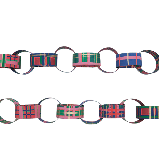 Tartan Paper Chain Kit