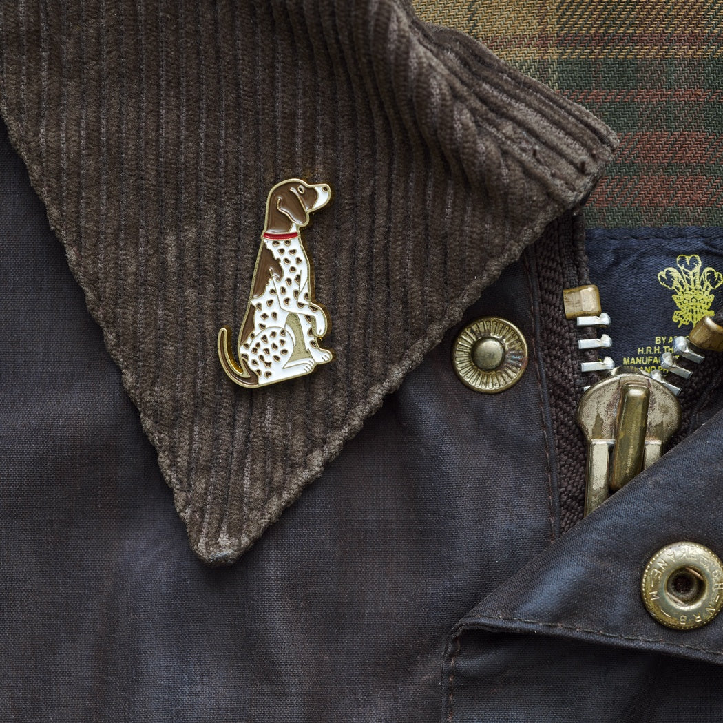 German Shorthaired Pointer Christmas Dog Pin