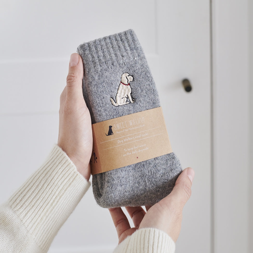 Cockapoo / Labradoodle (Apricot) Dog Walking Socks