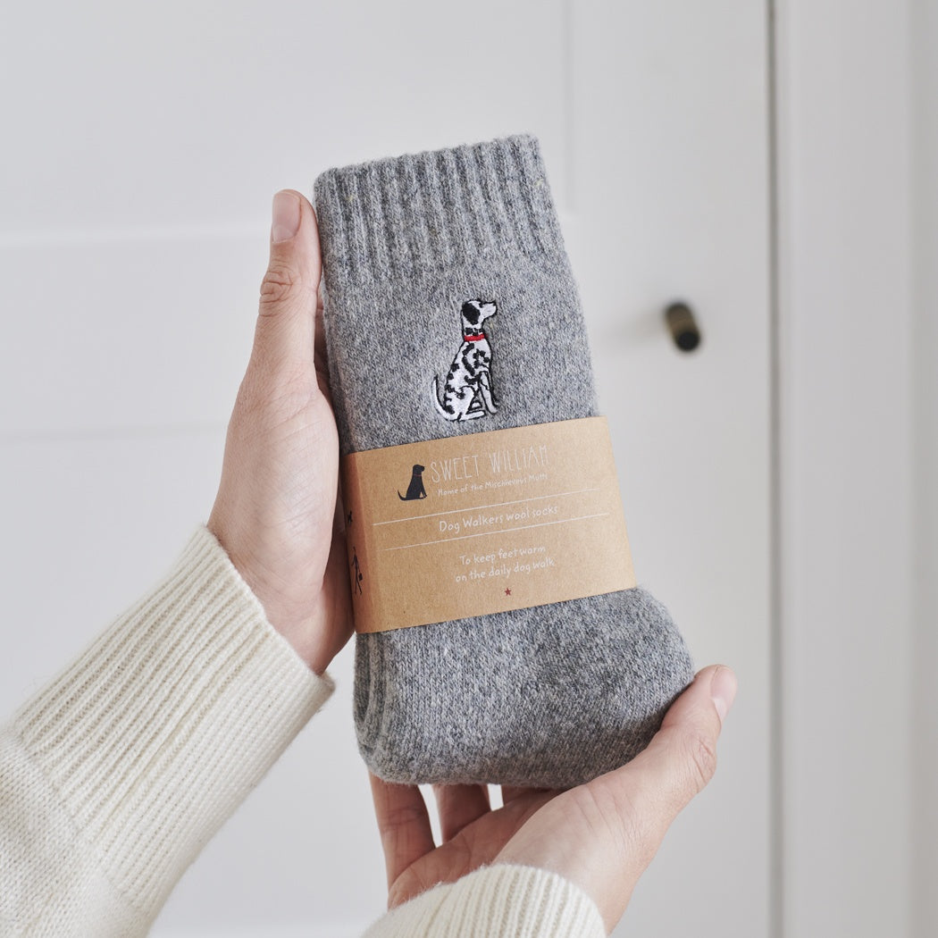 Sweet William - Dalmation Dog Walking Socks