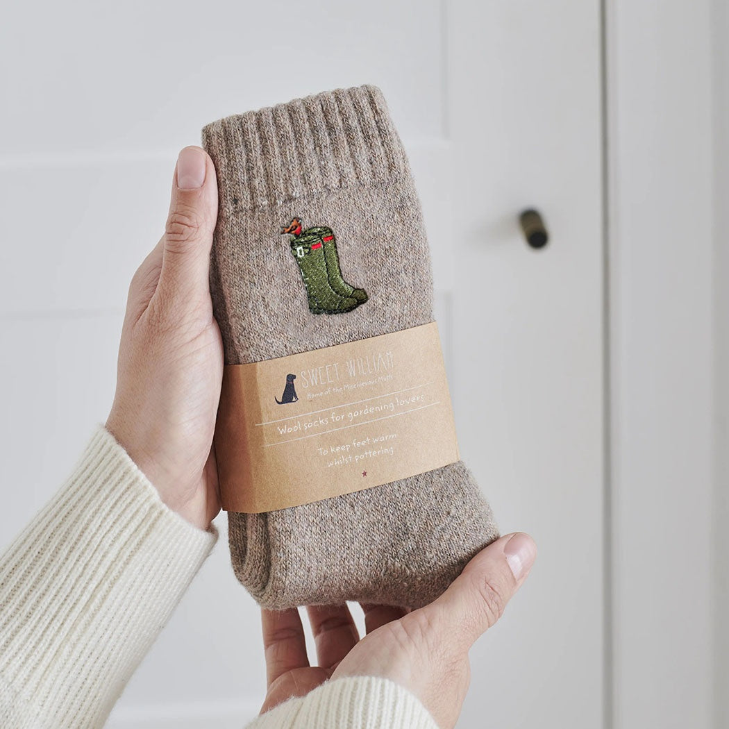 Sweet William - Wellies Gardening Socks