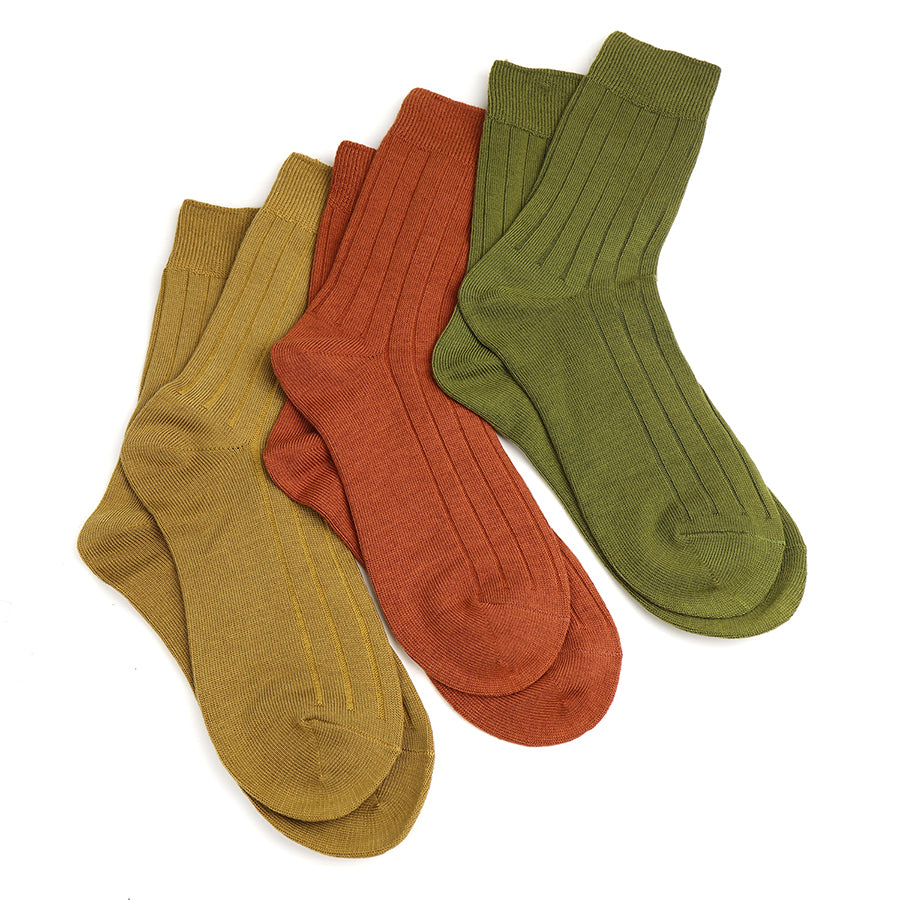 Men's Earthy Mix Triple Sock Boxed Set