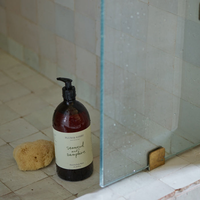 Plum & Ashby - Seaweed and Samphire Hand & Body Wash (1 Litre)