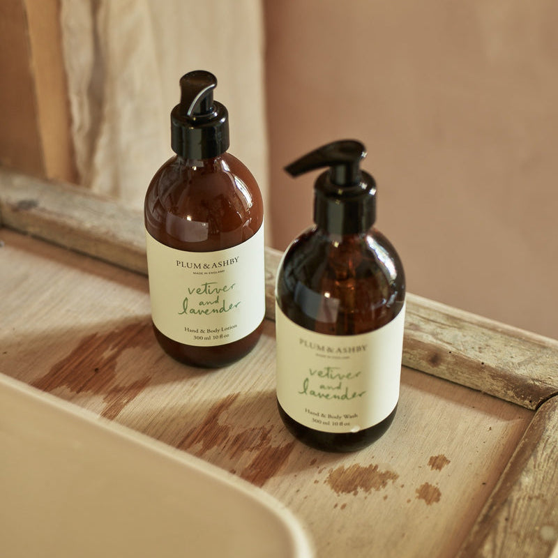 Plum & Ashby - Vetiver & Lavender Hand & Body Lotion