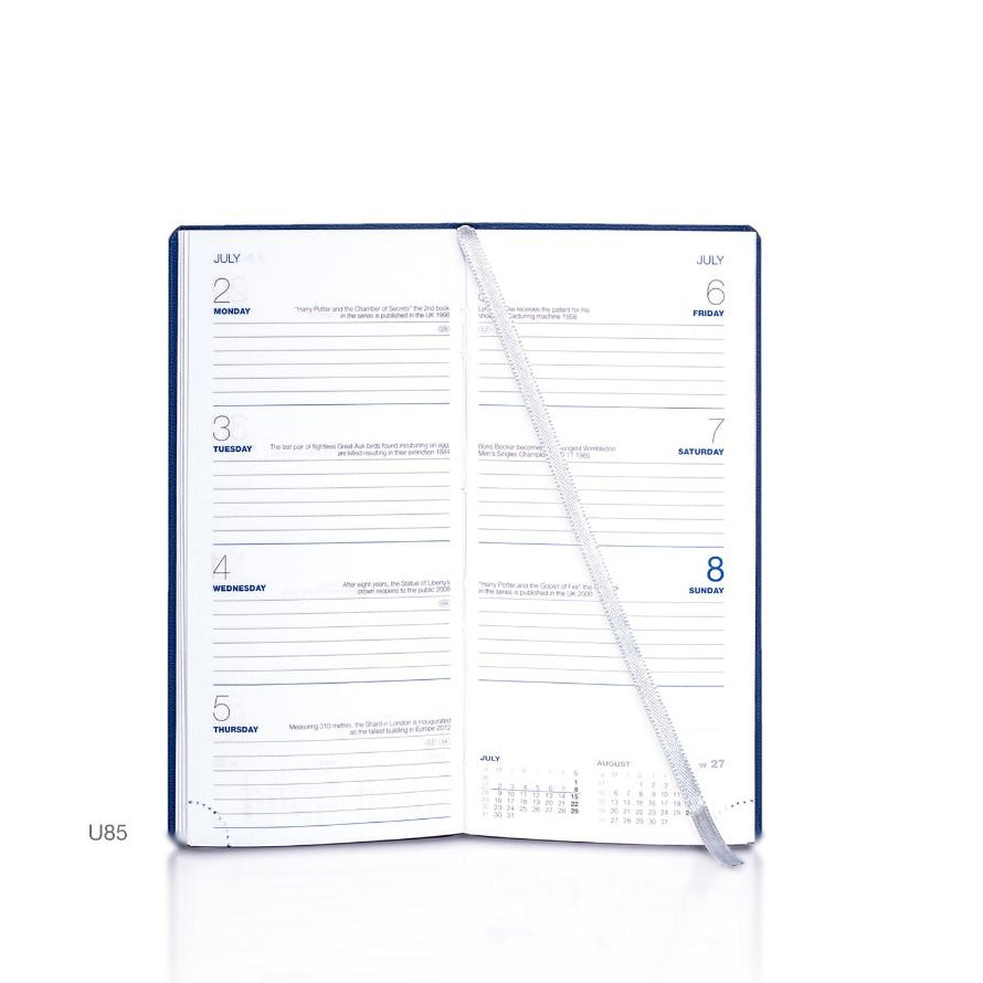 Castelli - Costa Rica Pocket Diary 2027 - Navy/French Blue