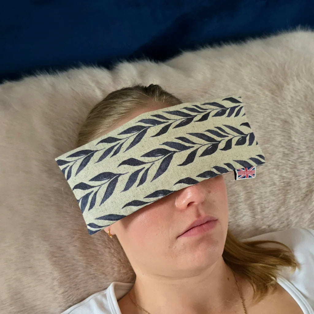 Soothing Eye Pillow - Navy Leaf