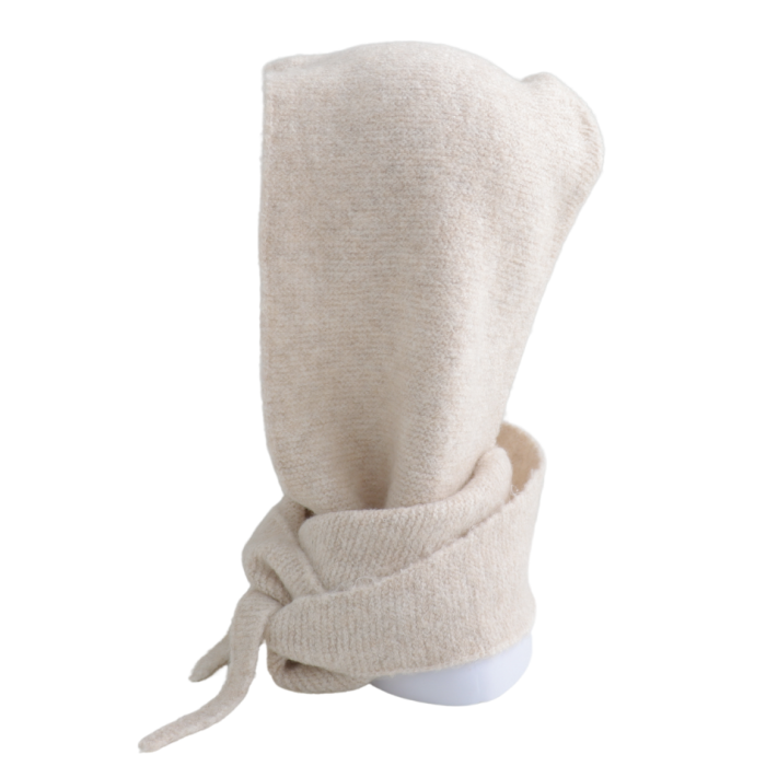 Hooded Scarf - Cream