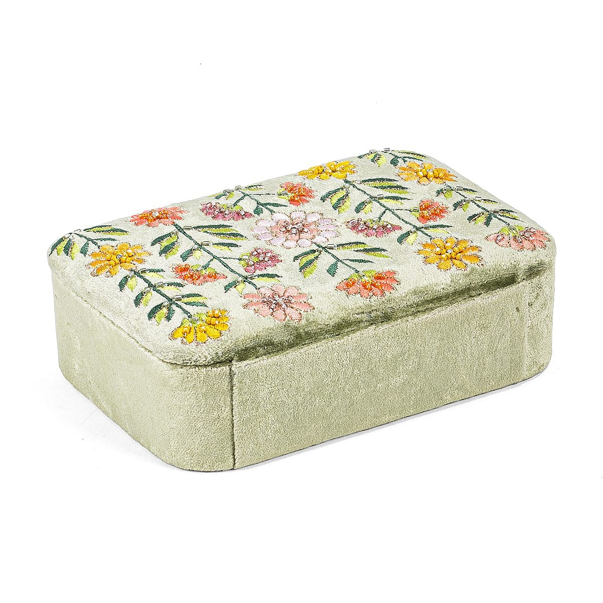 POM - Whispering Wildflower Sage Jewellery Box