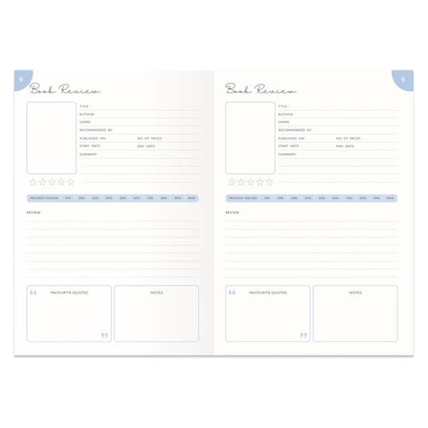 Just One More Chapter Reading Journal