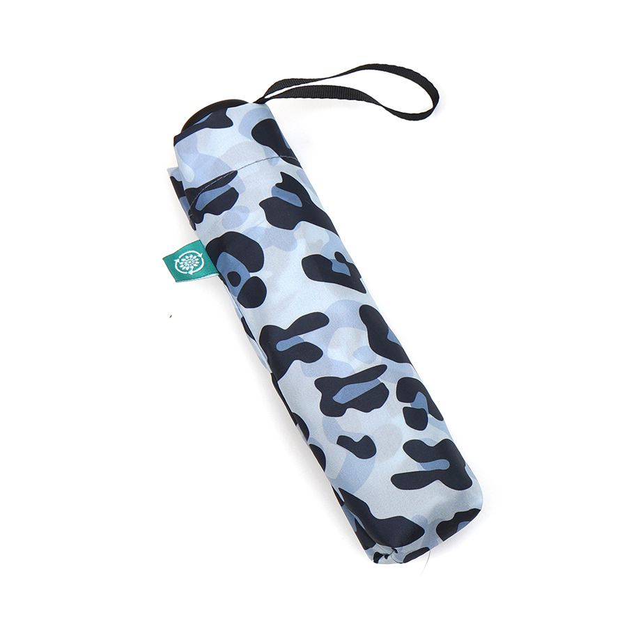 Blue Animal Print Recycled Umbrella