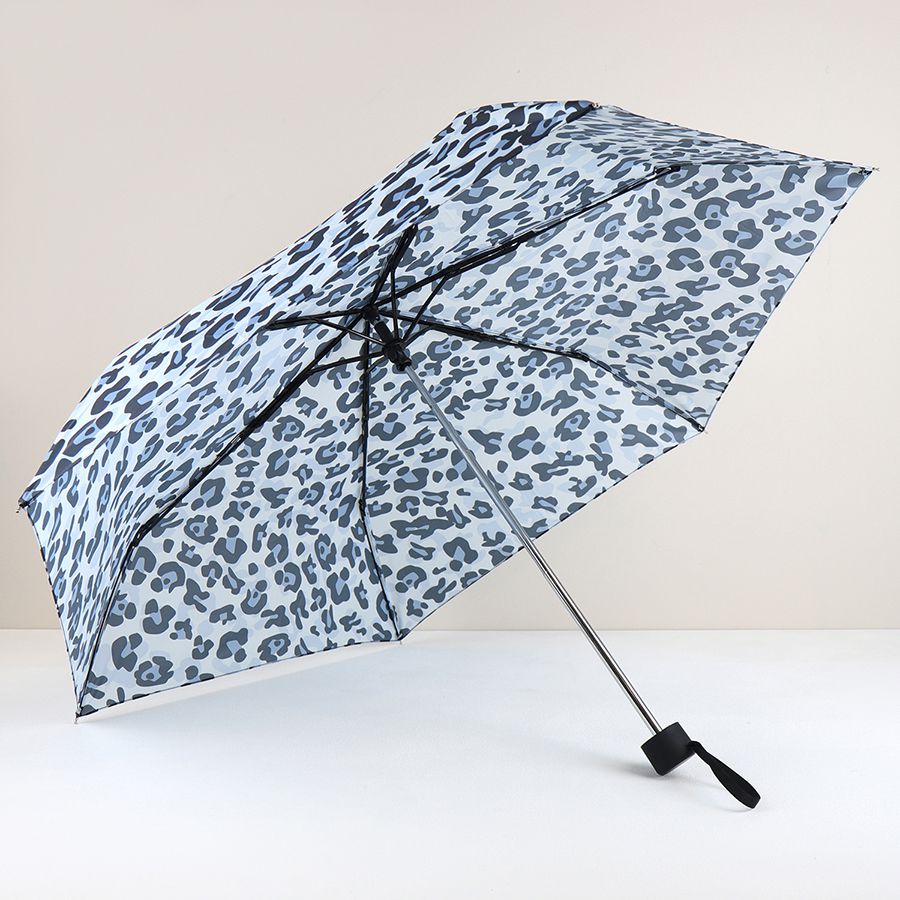 Blue Animal Print Recycled Umbrella