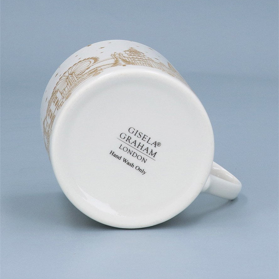 Gisela Graham Mug - Gold London Scene