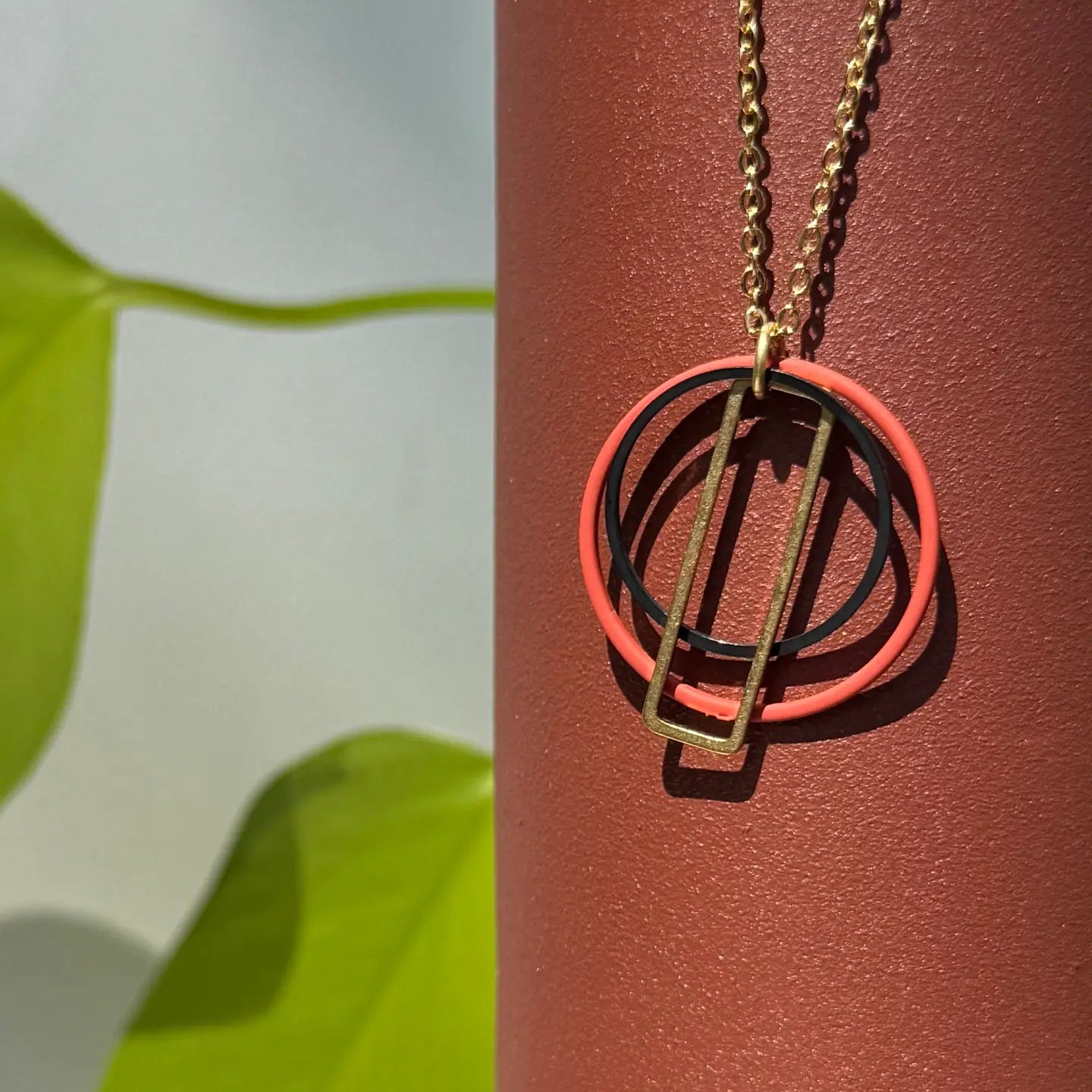 Modular Necklace Bauhaus Modernist Pendant