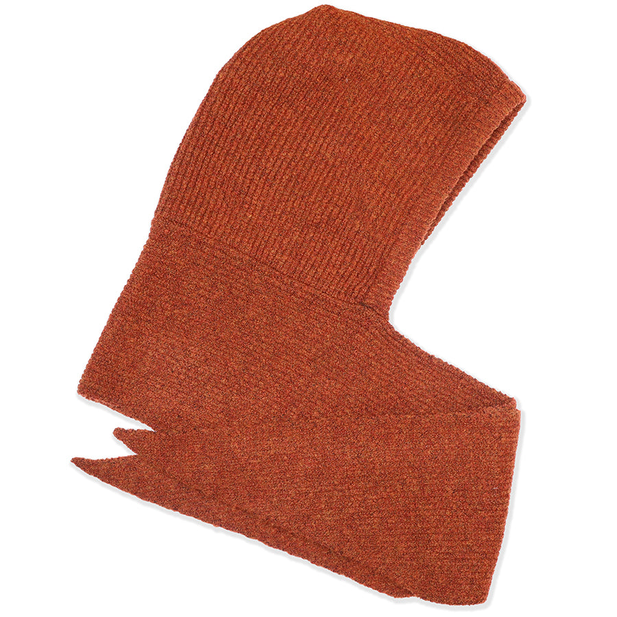 POM-Hermione Cosy Hood/Bonnet, Rust