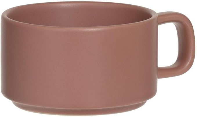Secret de Gourmet Ceramic Teapot with Integrated Removable Cup Pink