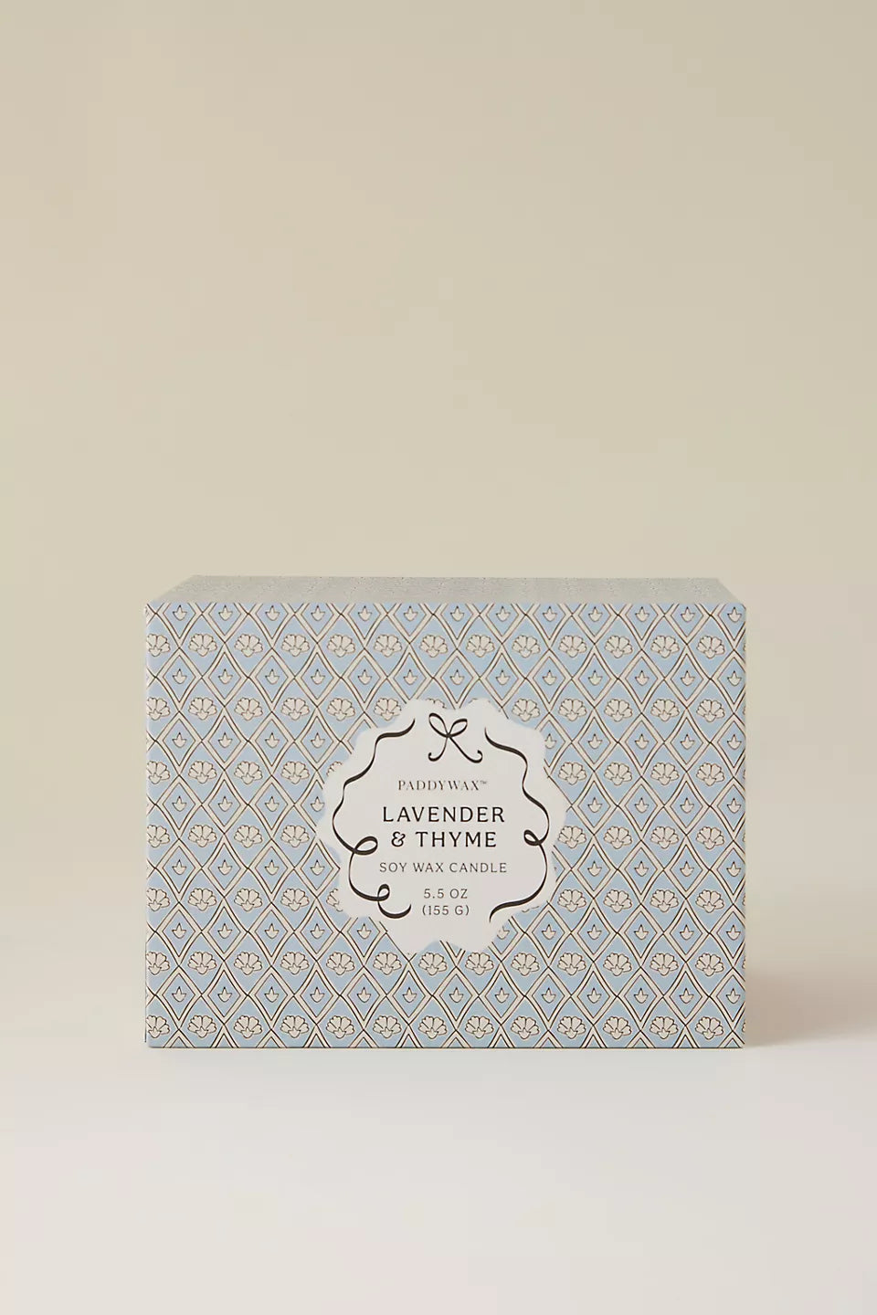 Paddywax Cherie Lavender Thyme Ceramic Candle with Lid