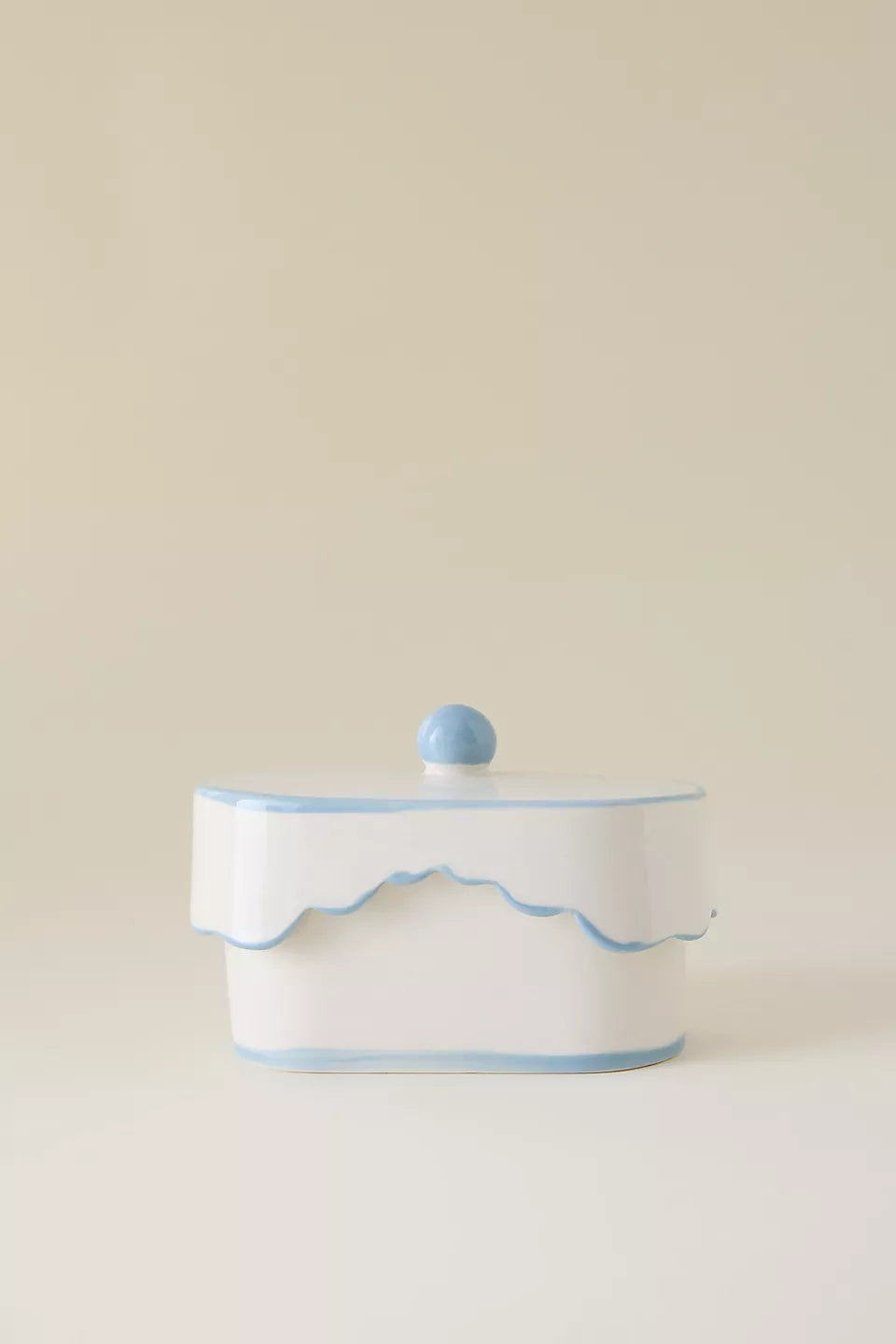 Paddywax Cherie Lavender Thyme Ceramic Candle with Lid