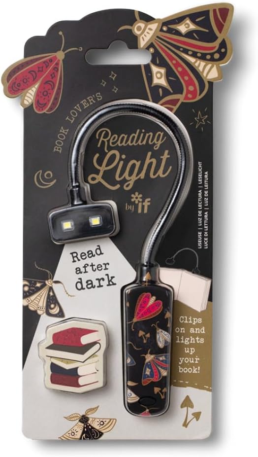 Book Lover's Reading Light - Moths