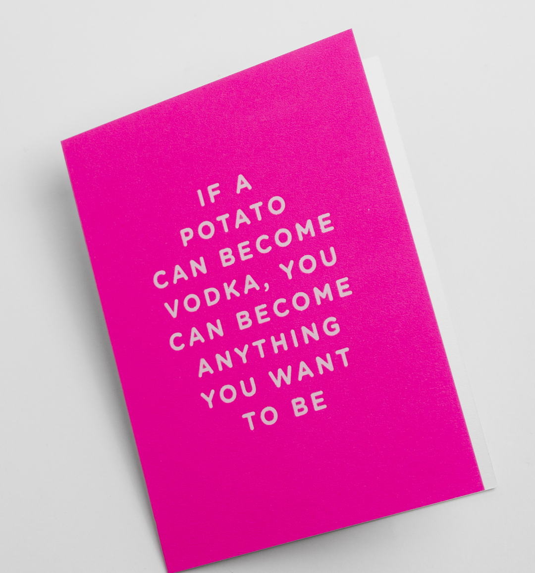 If A Potato Can become Vodka  - mini card